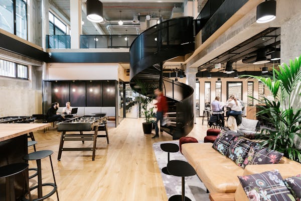 Wework location 1 Mark Sq in London