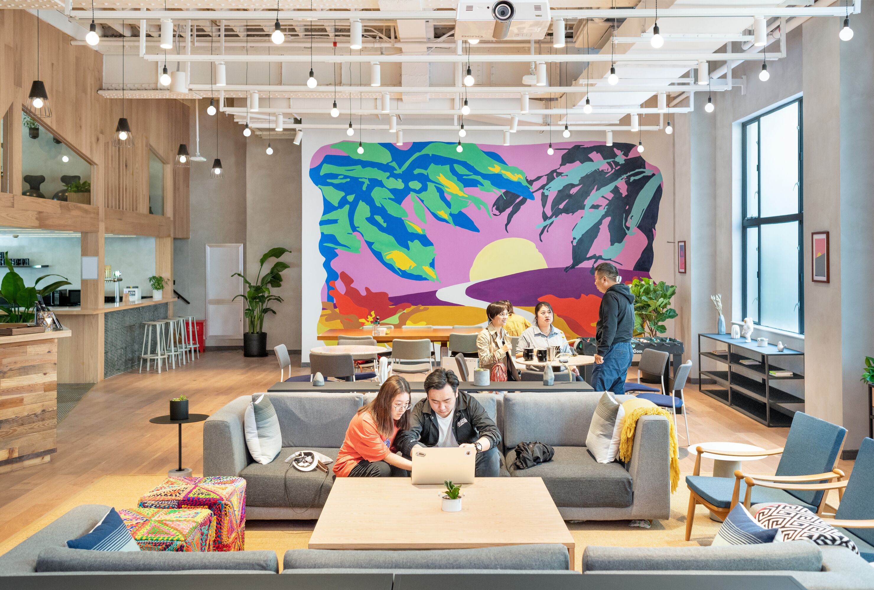 Coworking Office Es In Shanghai Wework