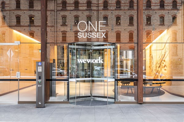 Wework location 1 Sussex St in Sydney