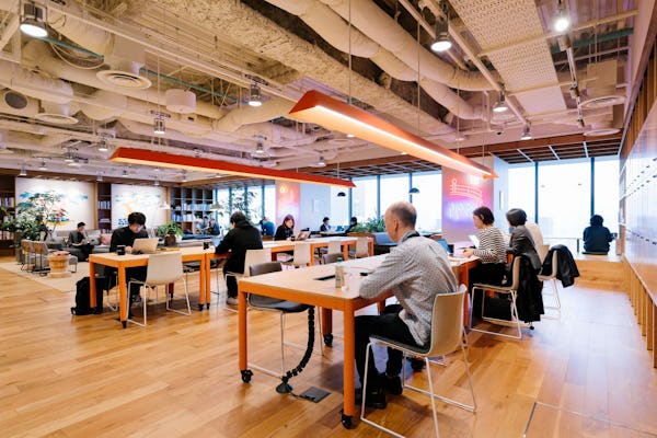 Wework location Tokyo Square Garden in Tokyo
