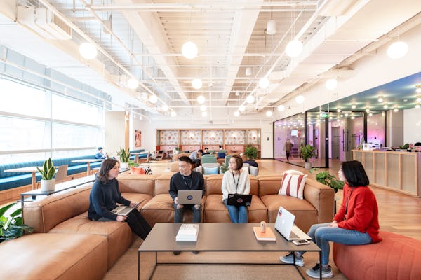 Wework location Landmark Center in Shanghai