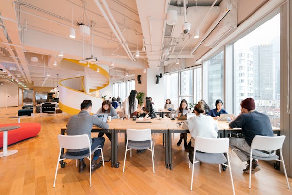 Wework location The Center in Shanghai