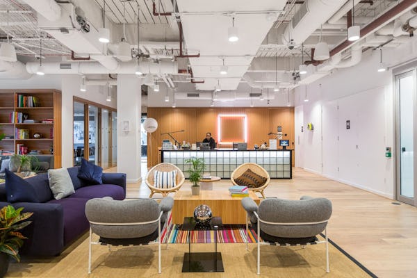 Wework location 2 Minster Court in London