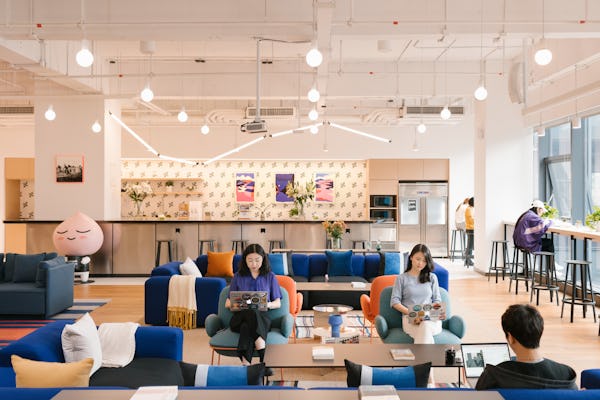 Wework location EBA Center in Shanghai