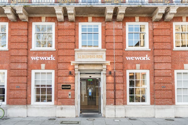 Wework location 52 Bedford Row in London