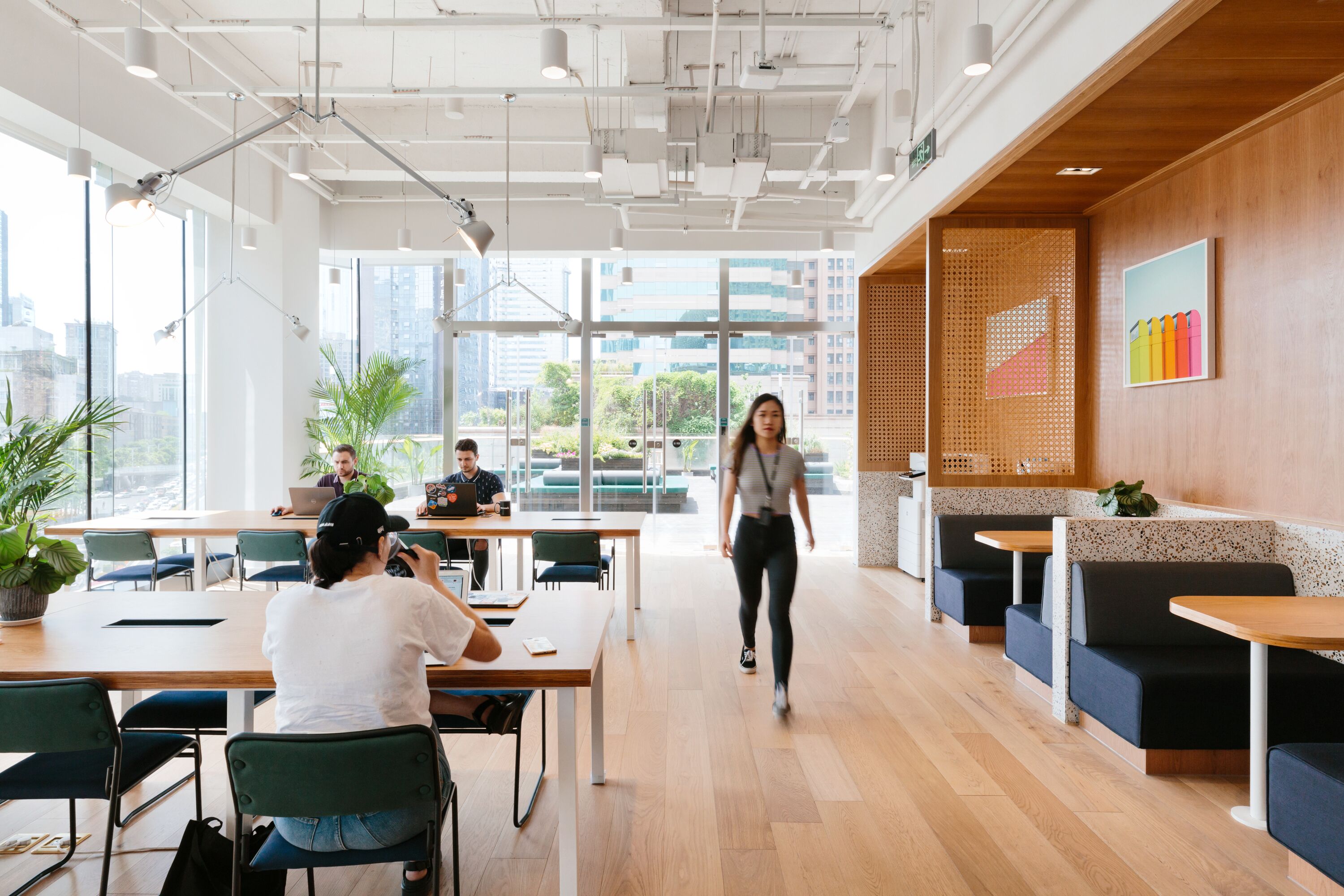 Qujiang Culture Business Club Coworking Office Space Wework Xi An