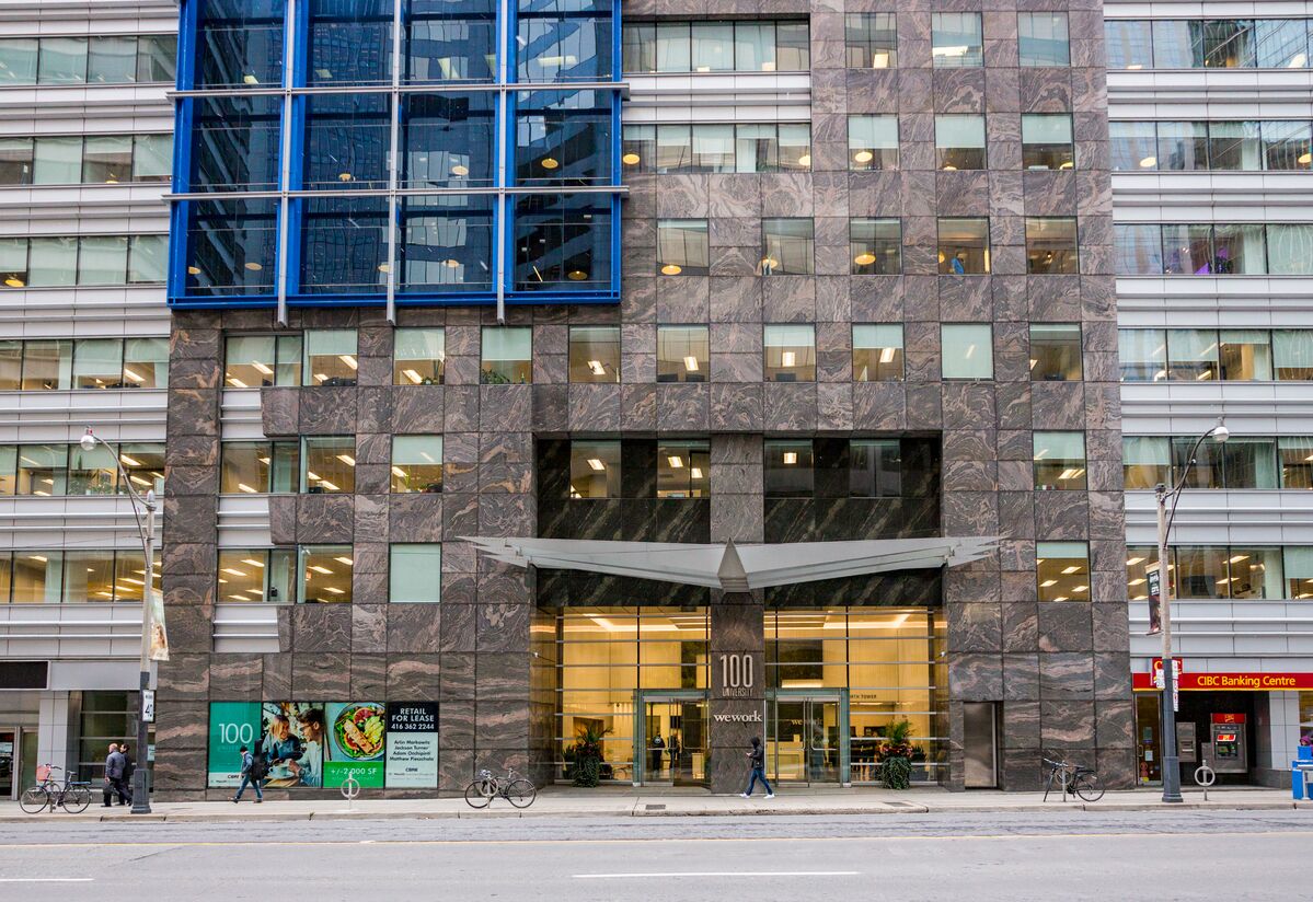 100 University Ave Coworking Space In Toronto Wework