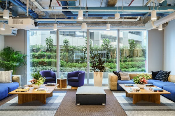 Wework location 30 Raffles Place in Singapore