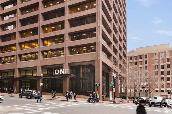 Wework location One Beacon Street in Boston