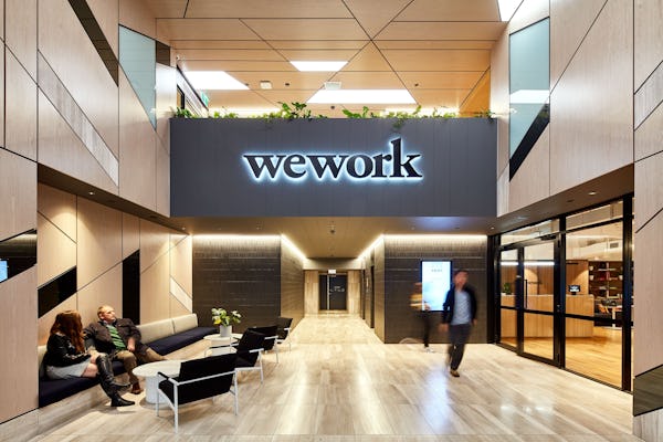 Wework location 50 Miller St in Sydney