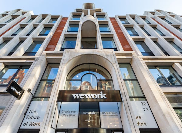 Wework location 22 Long Acre in London