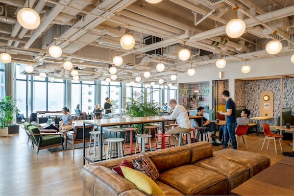 Wework location Tower 535 in Hong Kong
