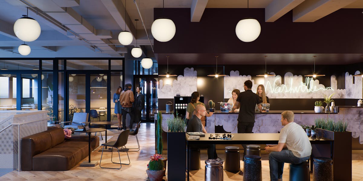 One Nashville Place Office Space 150 4th Ave N WeWork