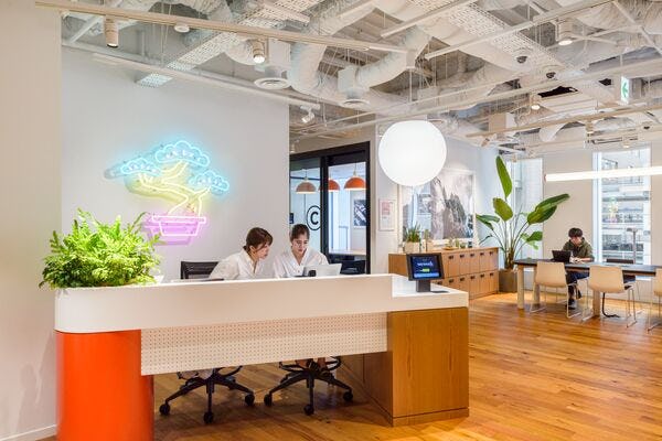 Wework location Jimbocho in Tokyo