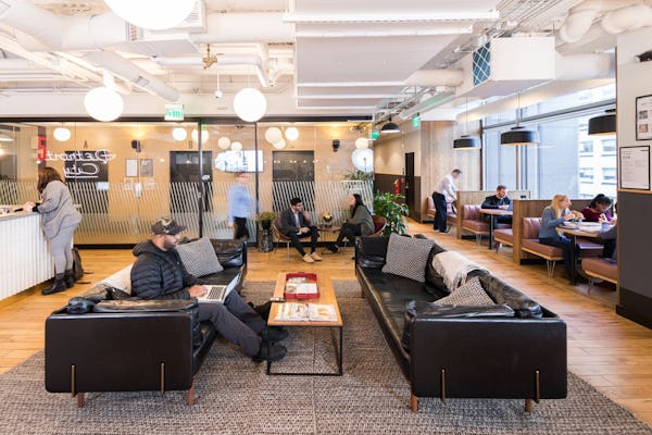 Wework location 1001 Woodward Ave in Detroit