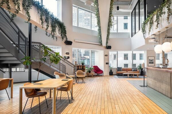 Wework location 12 E 49th St in New York