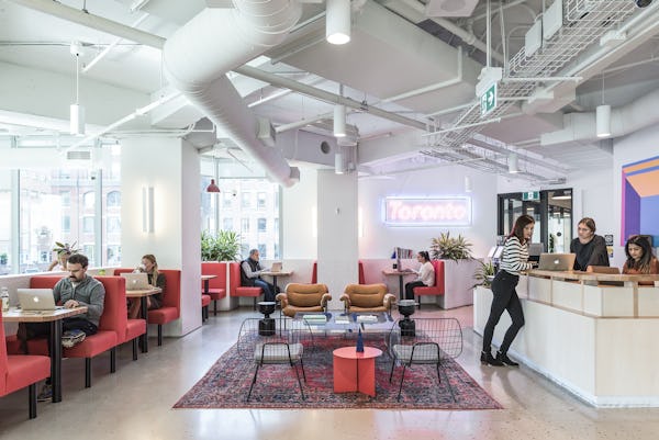 Wework location 1 University Ave in Toronto