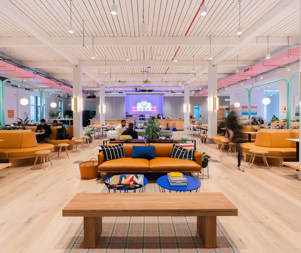 Wework location Aviation House in London