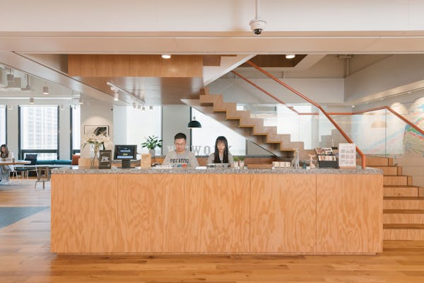 Wework location Oceanwide Fortune Center in Wuhan