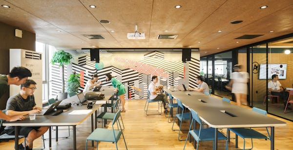 Wework location Donghuang Building in Beijing