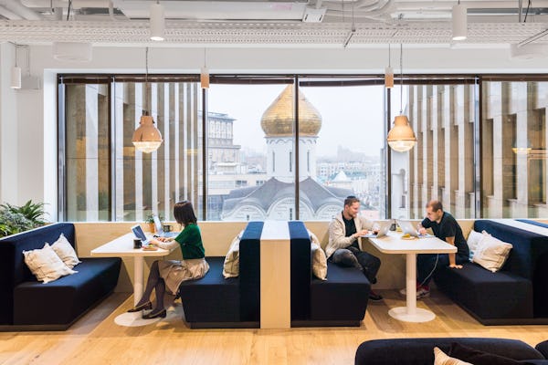 Wework location White Square in Moscow
