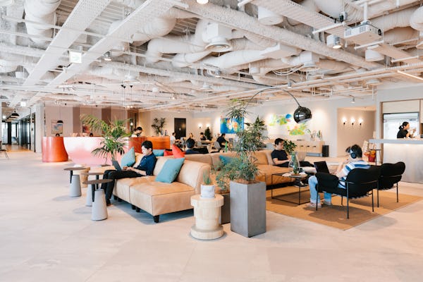Wework location Ginza Six in Tokyo