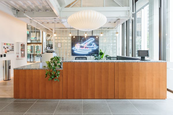Wework location Bentall II in Vancouver