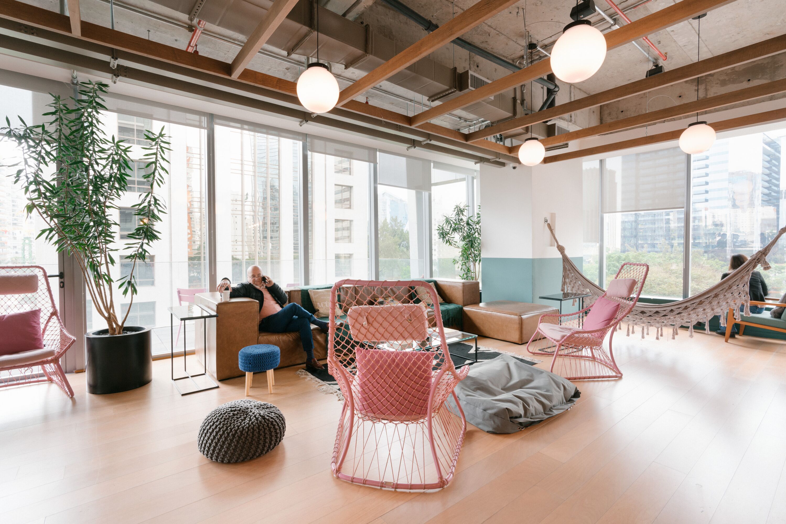 Wallpaper Plaza Costanera 3605 Office Space In Las Condes Wework Desktop Wallpaper