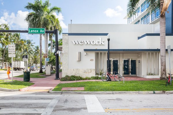 Wework location 429 Lenox Ave in Miami Beach