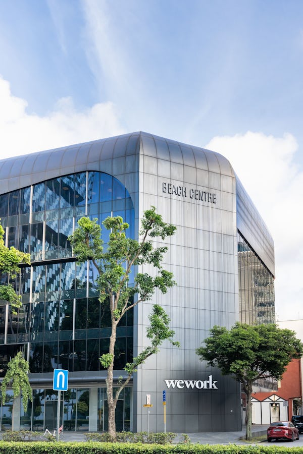 Wework location Beach Centre in Singapore