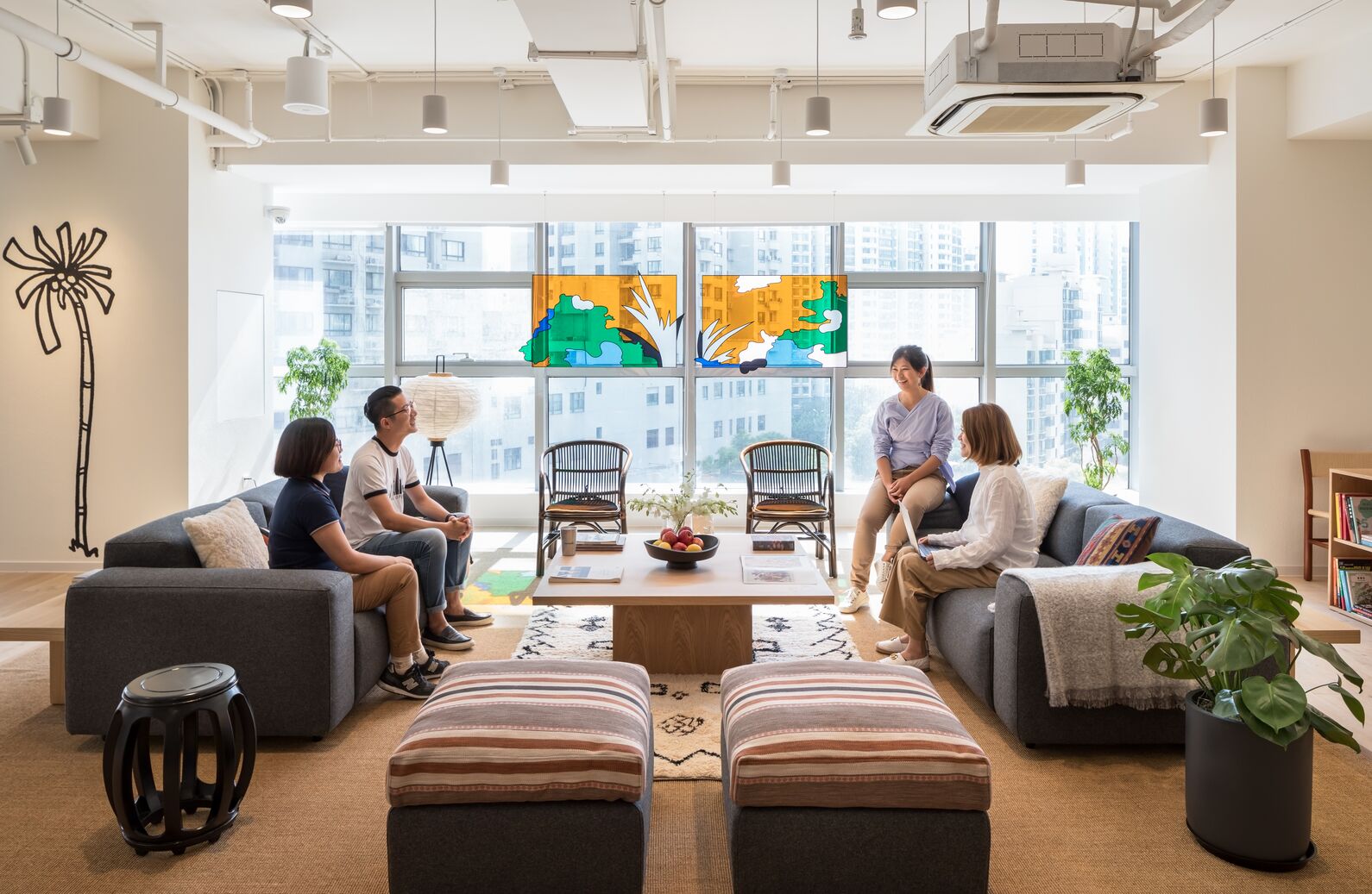 Trinity Place Coworking Office Space Wework Shanghai