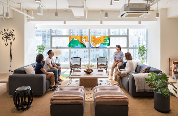 Wework location Trinity Place in Shanghai