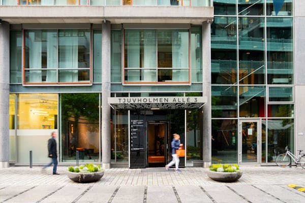 Wework location Tjuvholmen Allé 3 in Oslo